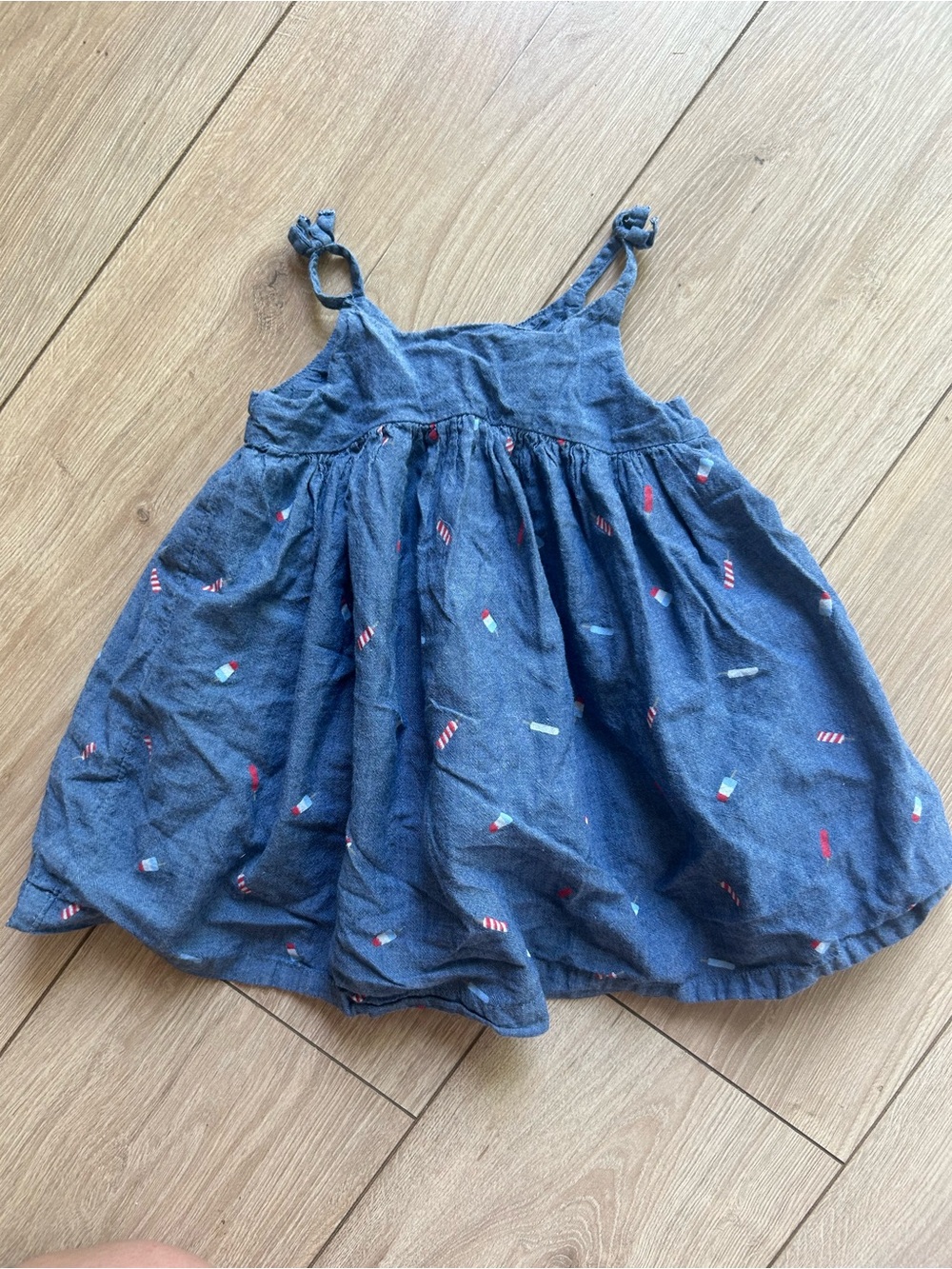 GAP Blue Girls' Summer Dress with Popsicle Accents